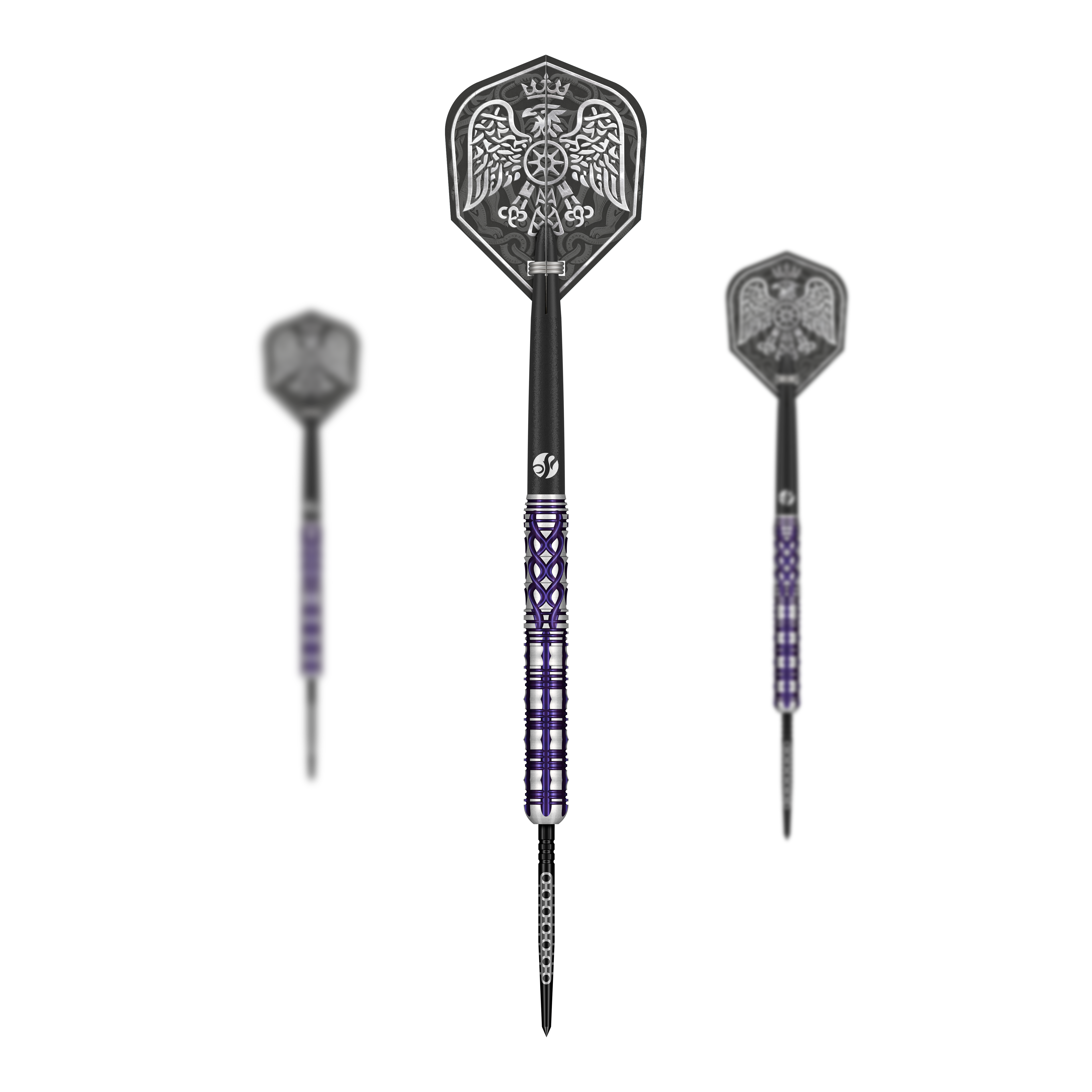Shot Goths Visara Turbo Point Steel Darts - 23g