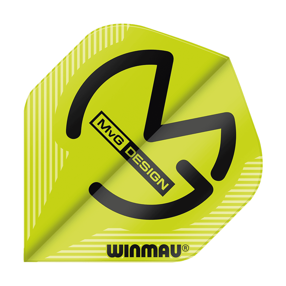 Winmau Mega MvG Green Standard Flights