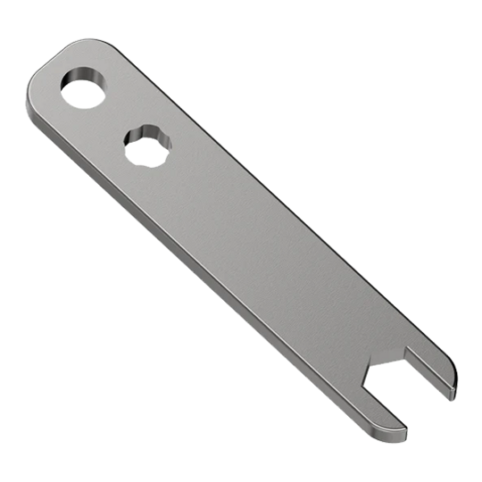 Caliburn EVO Point Driver Tool Auf dem Bild ist ein weiteres Ansicht des Point Driver Tool Lite zu sehen. Es handelt sich um ein Hilfswerkzeug für Dartspieler.