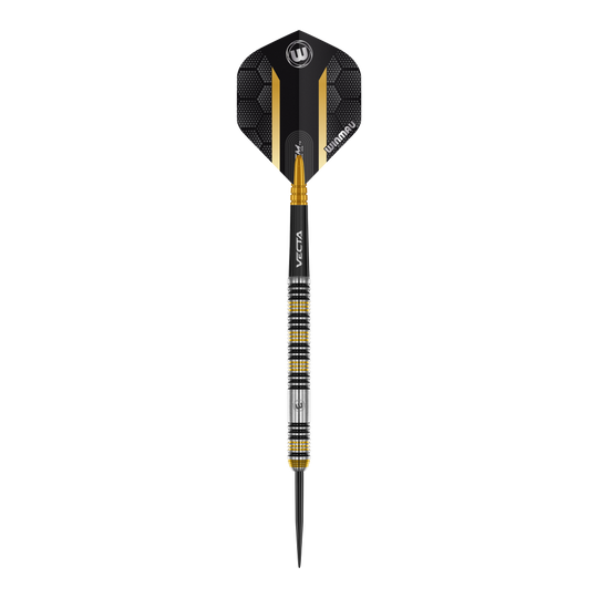 Winmau Team 360 Nicholai Bado Steeldarts - 23g Abgebildet sind die Winmau Team 360 Nicholai Bado Steeldarts mit einem Gewicht von 23g. Die Steeldarts sind ideal für professionelle Dartspieler.