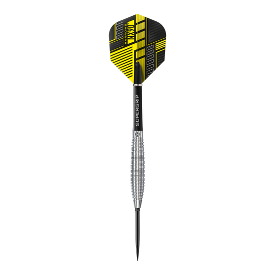 Harrows NX90 Bomb Quick Point Steel Darts Abgebildet sind die Harrows NX90 Bomb Quick Point Steeldarts. Diese Darts eignen sich besonders für das Steeldart-Spiel.