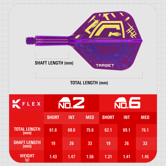 Target K-Flex Luke Littler World Champion 2025 No2 Standard Flights