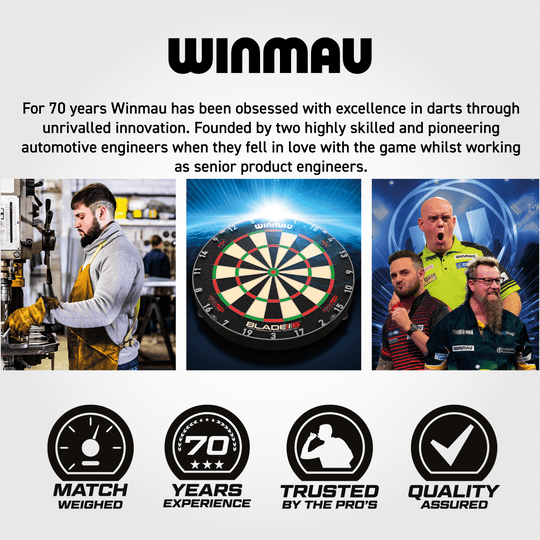 Winmau equalizer steel dartboard Abgebildet ist das Winmau Equalizer Steeldartboard. Das Dartboard eignet sich ideal für intensives Training und Spiele.