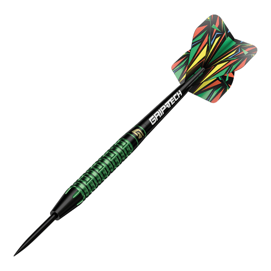 GOAT Athlete Green Tungsten Steel Darts Das Bild zeigt einen weiteren GOAT Athlete Tungsten Steeldart. Das Produkt zeichnet sich durch Präzision aus.