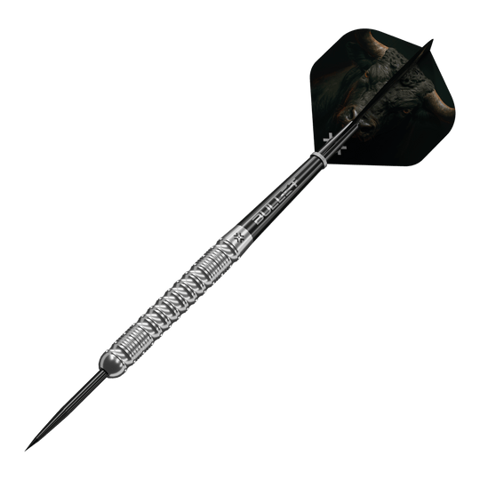 Bullet Fury steel darts Dieses Bild zeigt die Bullet Fury Steel Darts. Sie sind für Dartspieler entwickelt worden.