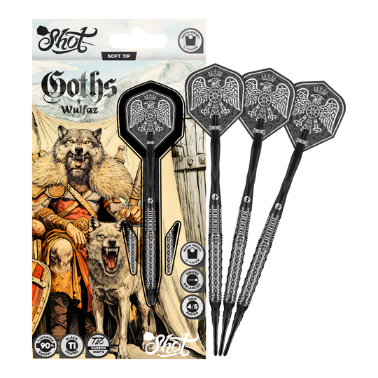 Shot Goths Wulfaz soft darts - 20g