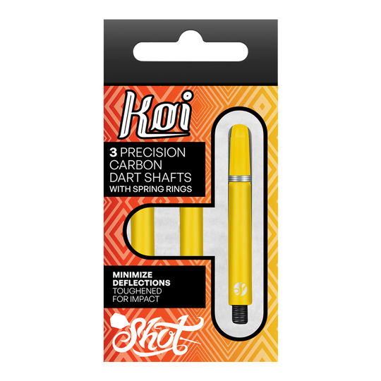 Shot Koi Carbon Shafts - Gelb