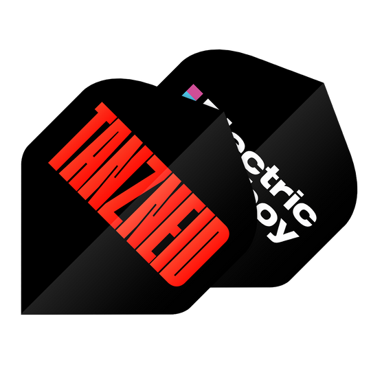 Electric Callboy Tanzneid Flight Pack - 10 sets Gezeigt wird das Electric Callboy Tanzneid Flight Pack - 10 Sets. Das Set enthält zehn Dart Flights zum Wechseln.