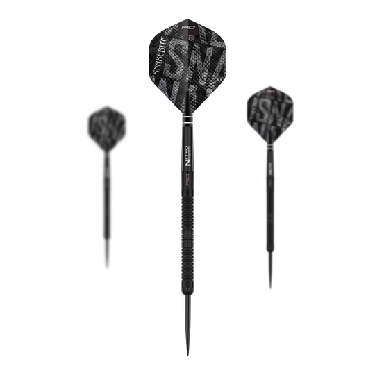 Red Dragon Peter Wright Snakebite Black Mamba Steeldarts als komplettes Set. Perfekt für ambitionierte Dartspieler.