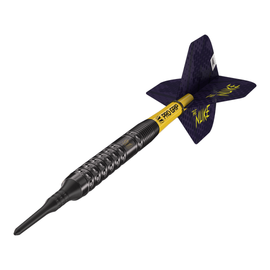 Target Luke Littler GEN1 Soft Darts - 19g Dieses Bild zeigt ein Softdart-Produkt. Der Dateiname lautet '210324_Target_Luke_Littler_GEN1_Softdarts_4_(1)'.