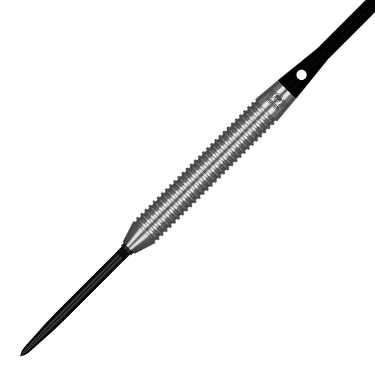 Abgebildet sind Bulls NL Volt Orange Convertible Point Steeldarts. Die Darts sind für ambitionierte Spieler gestaltet.