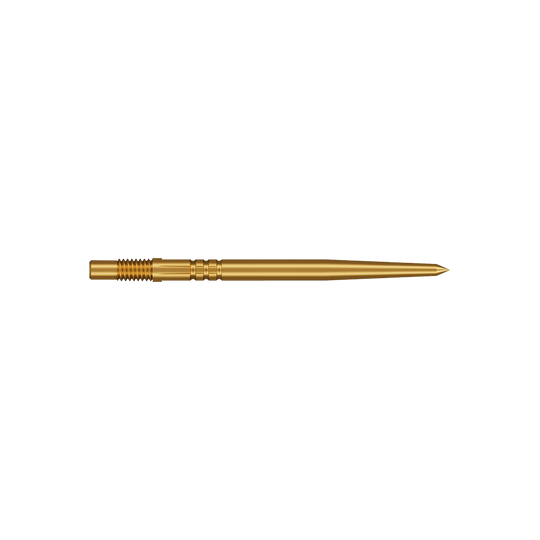 Shot Turbo Point Dart Tips - Gold Shot Turbo Point Dart Tips - Gold