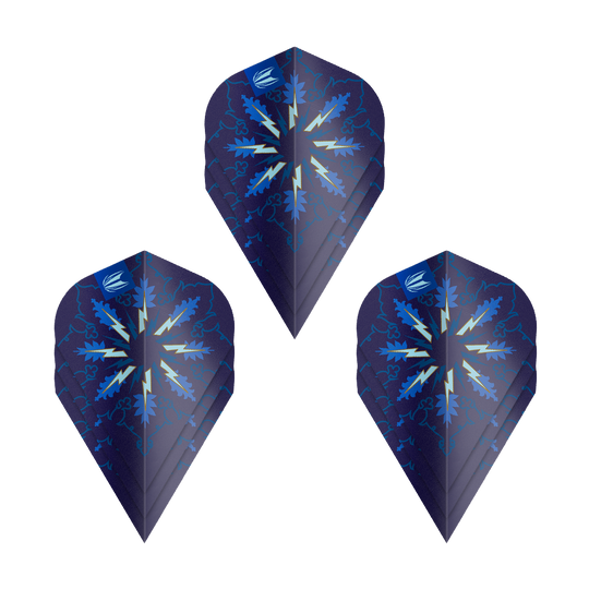 Target ProUltra Phil Taylor Power Gx2 Vapor S Flights - 3 Sets. Das Produkt sind Vapor S Flights, entwickelt für präzises Dartspiel.