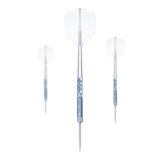 Caliburn Starships Series Demeter Steeldarts - 23g Dieses Bild präsentiert das Set Caliburn Starships Series Demeter Steeldarts mit einem Gewicht von 23g. Perfekt für Dartfans und Sammler.