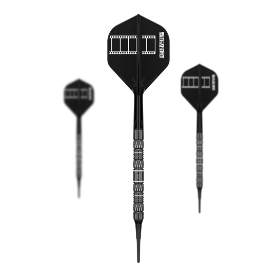 Target Chris Dobey 95K Soft Darts - 18g Auf dem Bild sieht man das Set Target Chris Dobey 95K Softdarts - 18g. Es handelt sich um eine Zusammenstellung dieser beliebten Softdarts.