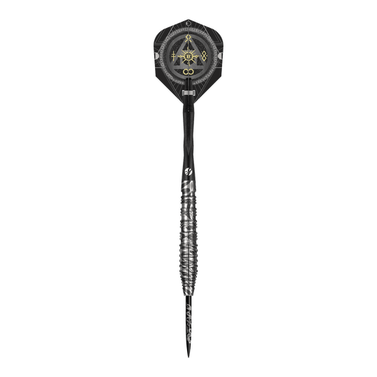 Shot Alchemy Runstel Steel Darts Zu sehen sind die Shot Alchemy Runstel Steeldarts. Die Darts sind speziell für präzises Werfen konzipiert.