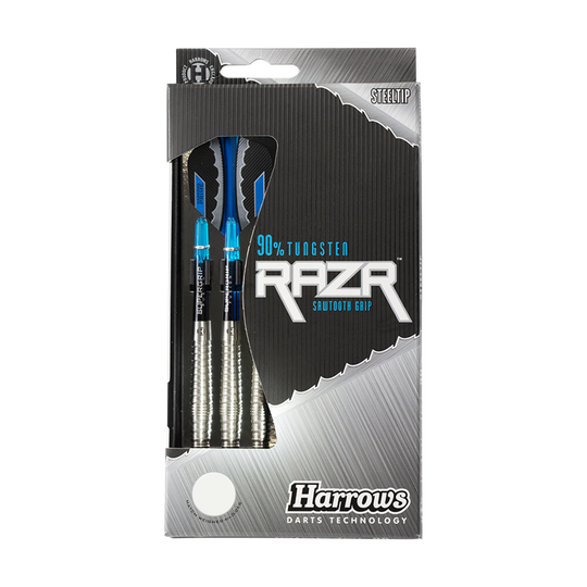 Harrows RAZR Bulbous 90% Tungsten steel darts