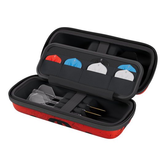 Abgebildet ist das Target Star Wars Boa Dartcase mit Darth Maul als Motiv. Die Darttasche bietet Schutz und Stil für Ihre Ausrüstung.