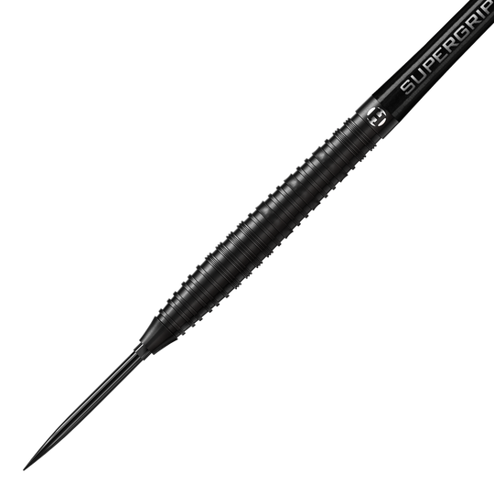 Harrows NX90 Black Edition Tapered Quick Point Steel Darts Hier sieht man die Harrows NX90 Black Edition Tapered Quick Point Steeldarts. Das Bild stellt die Details des Produkts dar.
