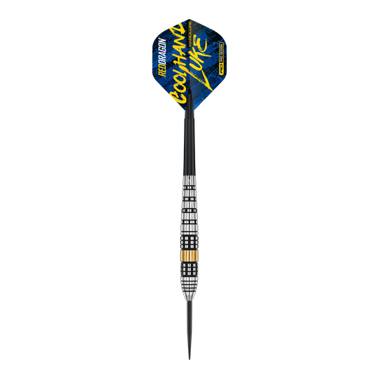 Red Dragon Luke Humphries Brass Steel Darts - 21 g Red Dragon Luke Humphries Brass Steel Darts - 21 g