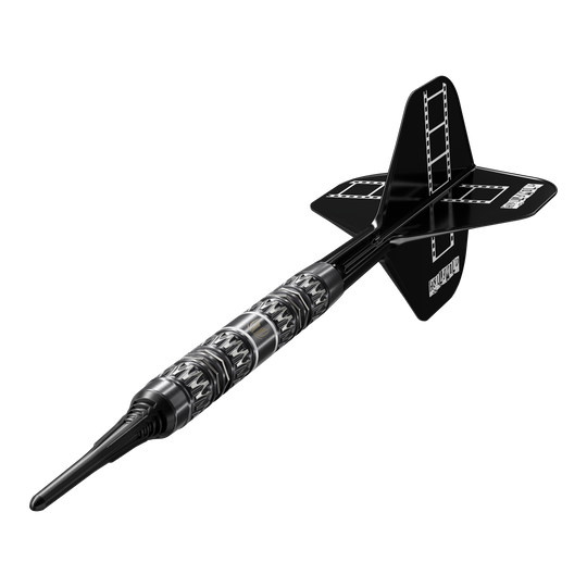 Das Bild stellt Target Chris Dobey 95K Softdarts - 18g dar. Es ist ein Softdart aus der Edition Chris Dobey.