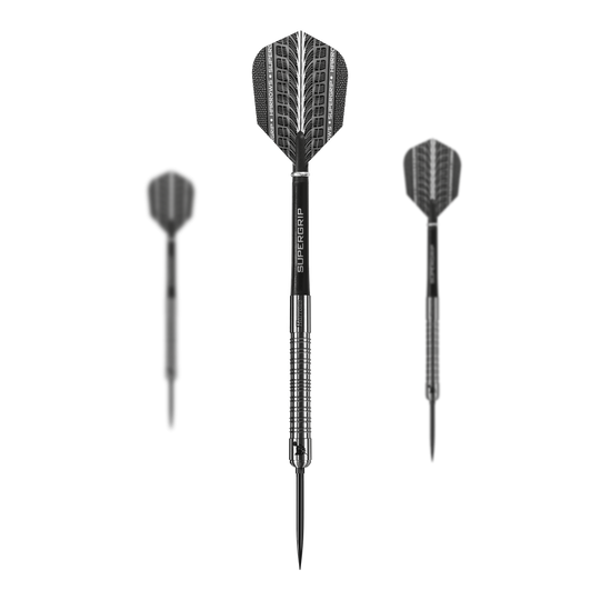 Harrows Supergrip 90 Quick Point Steel Darts