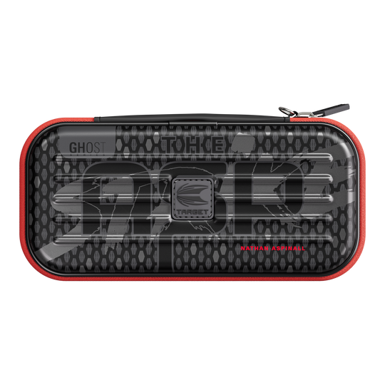Takoma Ghost Series Nathan Aspinall dart case Abgebildet ist das Takoma Ghost Series Nathan Aspinall Dartcase. Das Dartcase bietet optimalen Schutz für Dartpfeile.