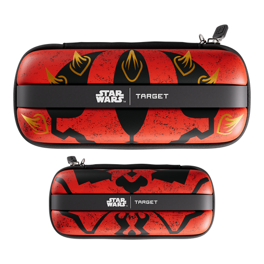 Target Star Wars Boa Dartcase - Darth Maul Das Target Star Wars Boa Dartcase - Darth Maul wird auf diesem Bild präsentiert. Das Produkt ist ein Dartcase mit Darth Maul Motiv.