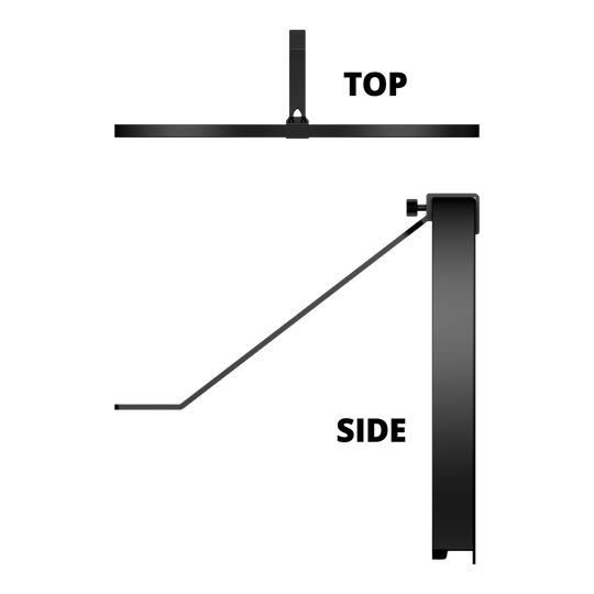 Mission Torus 120 LED Lighting System - Black Abgebildet ist das Mission Torus 120 LED Beleuchtungssystem in Schwarz. Das System eignet sich zur optimalen Beleuchtung für Dartboards.