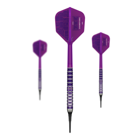 Hier sind die Target Japan Endeavour GEN2 Constructors Champions Limited Darts - 21g abgebildet. Das Set eignet sich perfekt für professionelle Dartspieler.