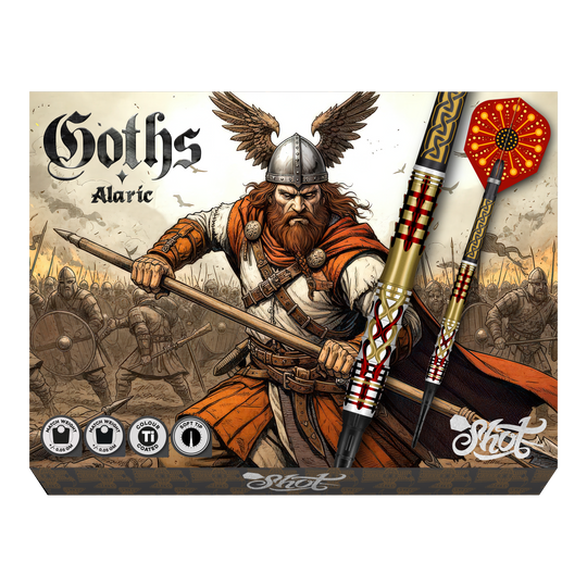 Shot Goths Alaric Soft Darts - 20g Shot Goths Alaric Soft Darts - 20g