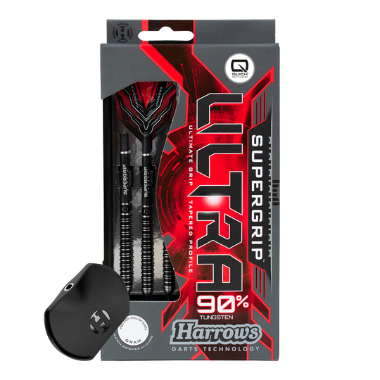 Harrows Supergrip Ultra Quick Point Steel Darts Harrows Supergrip Ultra Quick Point Steel Darts