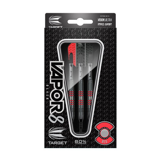 Target Vapor8 Black Red soft darts - 19g