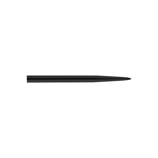 Target Standard Steel Dart Tips - Black - 32mm