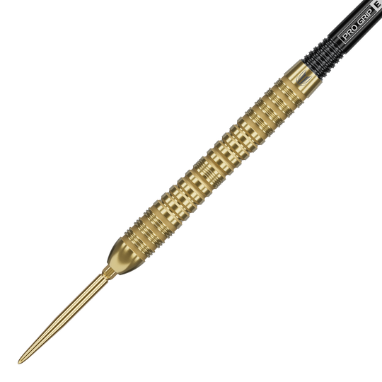 Auf dem Foto befinden sich Target Bolide Envy 04 Swiss Point Steeldarts. Diese Darts sind für ein präzises Spiel entwickelt worden.