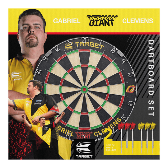 Target Gabriel Clemens Steeldartboard Set