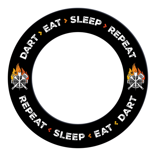 McDart Dartboard Set - Dart Eat Sleep Repeat