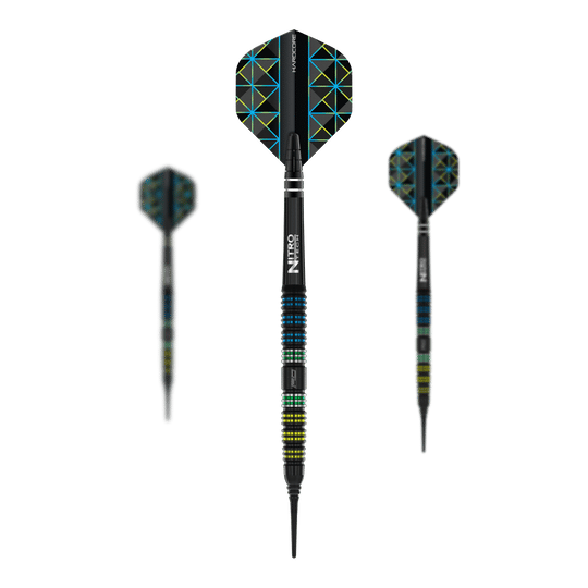 Red Dragon Dragonfly 95 Black Tapered Softdarts - 18g