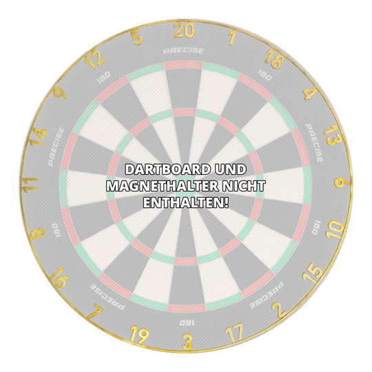 Das Bild zeigt ein Produkt mit dem Dateinamen ONE1041_Precise_180_OnePiece_Lasercut_Zahlenring_Gold_3. Es handelt sich vermutlich um einen goldenen Zahlenring für Dartboards.