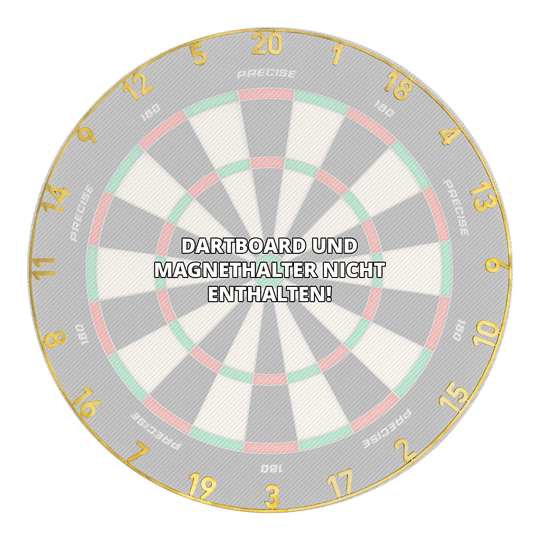 Precise 180 OnePiece Lasercut Number Ring Das Bild zeigt ein Produkt mit dem Dateinamen ONE1041_Precise_180_OnePiece_Lasercut_Zahlenring_Gold_3. Es handelt sich vermutlich um einen goldenen Zahlenring für Dartboards.
