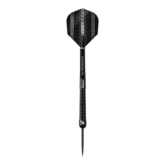 Harrows Supergrip 90 Black Edition Quick Point Steel Darts Harrows Supergrip 90 Black Edition Quick Point Steel Darts