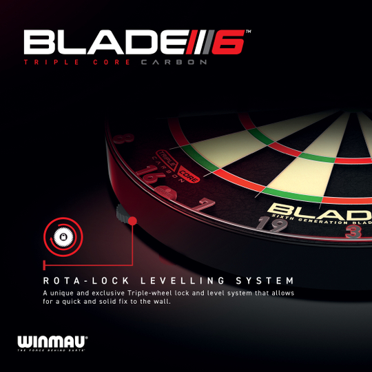 Winmau Blade 6 Triple Core Set with 2 sets of darts Das Bild zeigt das Produkt "810008_Winmau_Blade6_TripleCore_Starter_Bundle_5". Es ist ein Artikel für den Dartsport.