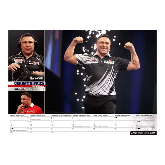 Darts Calendar 2025