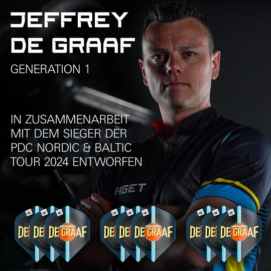 Target Pro Ultra Jeffrey De Graaf GEN1 No2 Standard Flights - 3 Sets