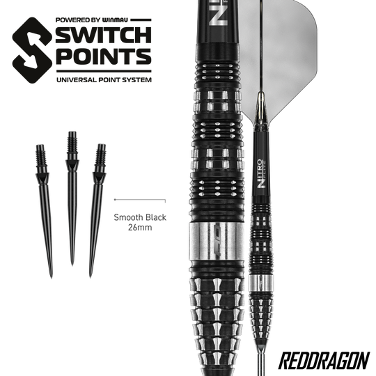 Hier sind die Red Dragon Recon Torpedo Steeldarts - 23g abgebildet. Die Steeldarts werden in einer anderen Ansicht präsentiert.