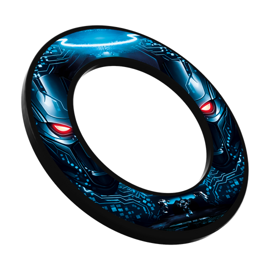 Das Bild zeigt das Produkt McDart Roboter Dartboard Surround. Es handelt sich um eine Umrandung für ein Dartboard.