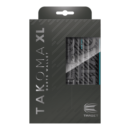 Takoma XL Ghost Series Rob Cross dart case Das Foto zeigt das Takoma XL Ghost Series Rob Cross Dartcase. Es ist ein robustes Etui für Dartspieler.