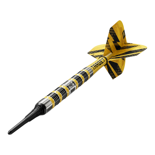 Target Buzz 11 Softdarts Abgebildet ist das Produkt Target Buzz 11 Softdarts. Diese Softdarts bestechen durch ihre hochwertige Verarbeitung.