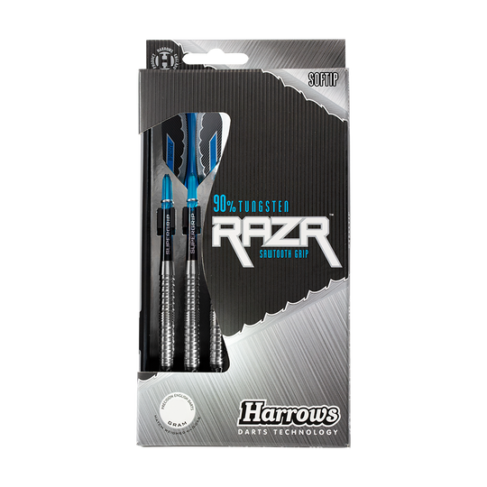 Harrows RAZR Parallel 90% Tungsten Softdarts Style A