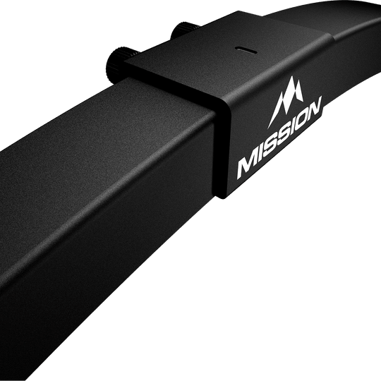 Mission Torus 120 LED Lighting System - Black Mission Torus 120 LED Beleuchtungssystem in Schwarz ist abgebildet. Das Bild zeigt das moderne LED-Beleuchtungssystem für Dartscheiben.